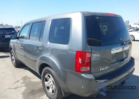 2009 Honda Pilot Lx из США, поврежденный, VIN 5FNYF38209B005836